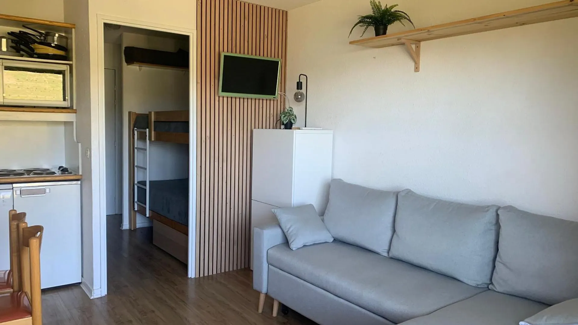Charmant Studio Pour 3 Pers. Avec Balcon, Au Pied Des Pistes, Reberty 2000 - Fr-1-452-385 Saint-Martin-de-Belleville